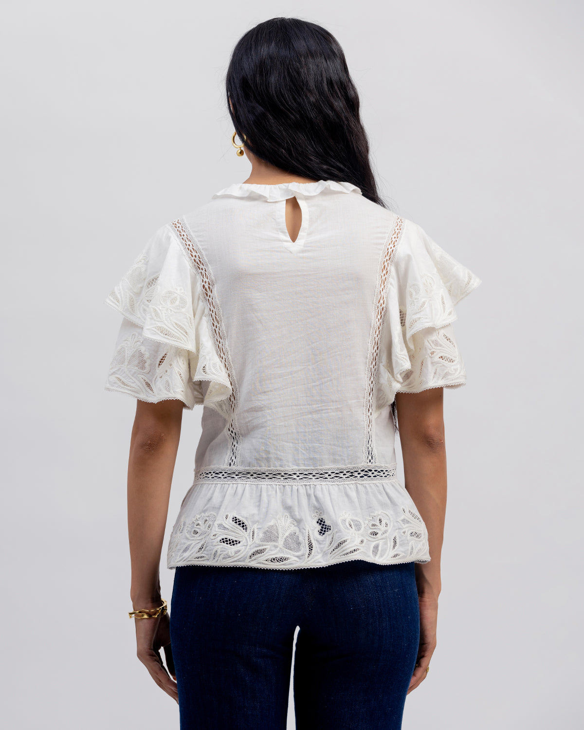 Pia Cutwork Top