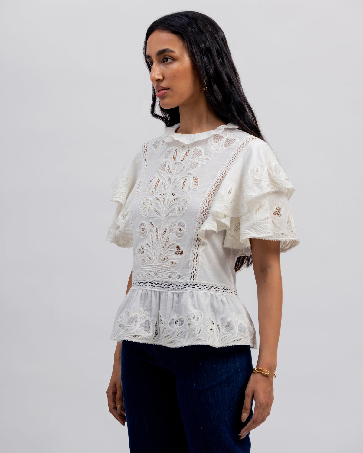 Pia Cutwork Top