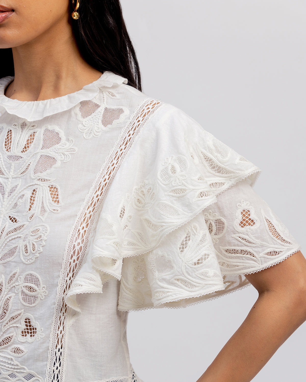 Pia Cutwork Top