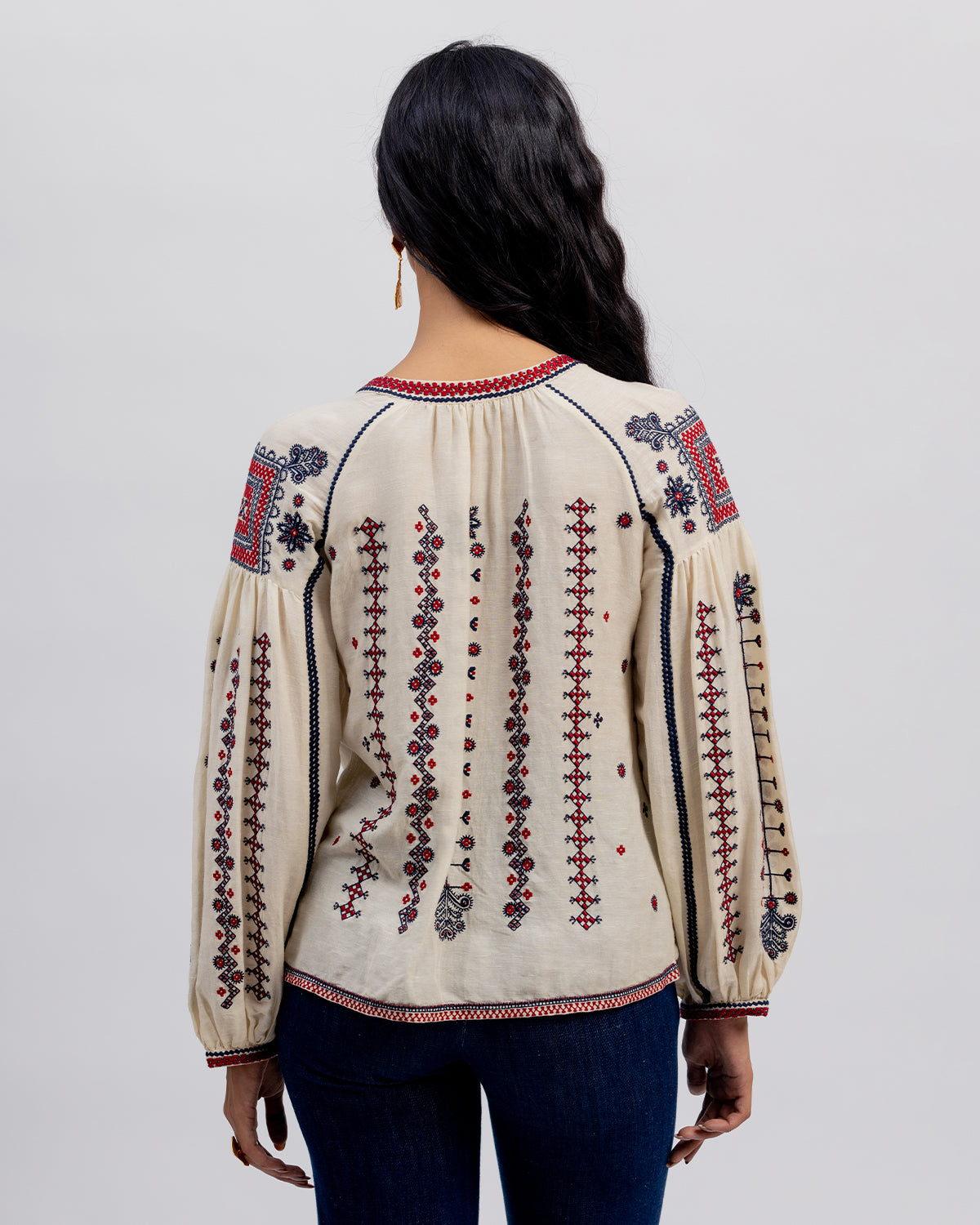 Eloise Embroidered Blouse