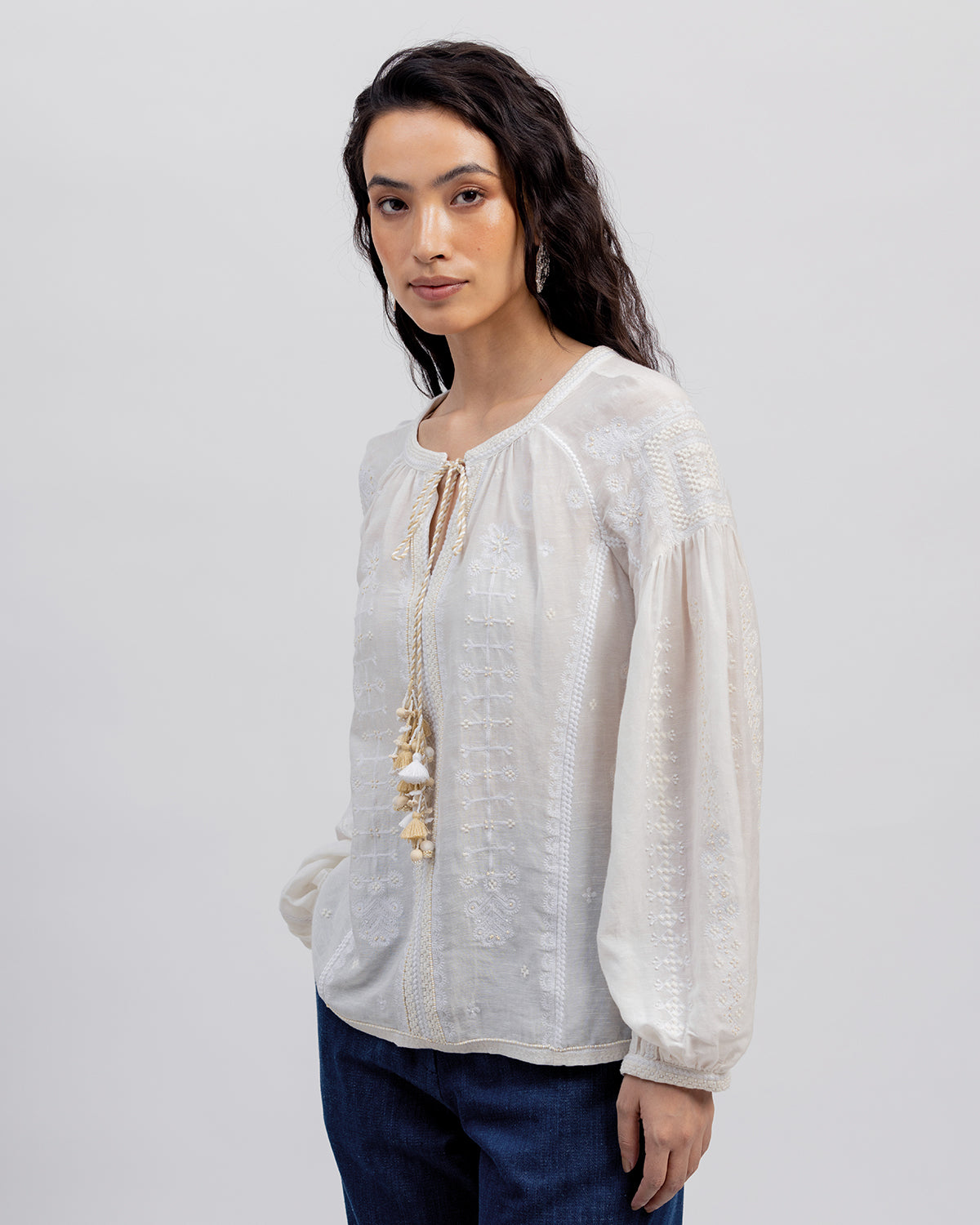 Eloise Embroidered Blouse