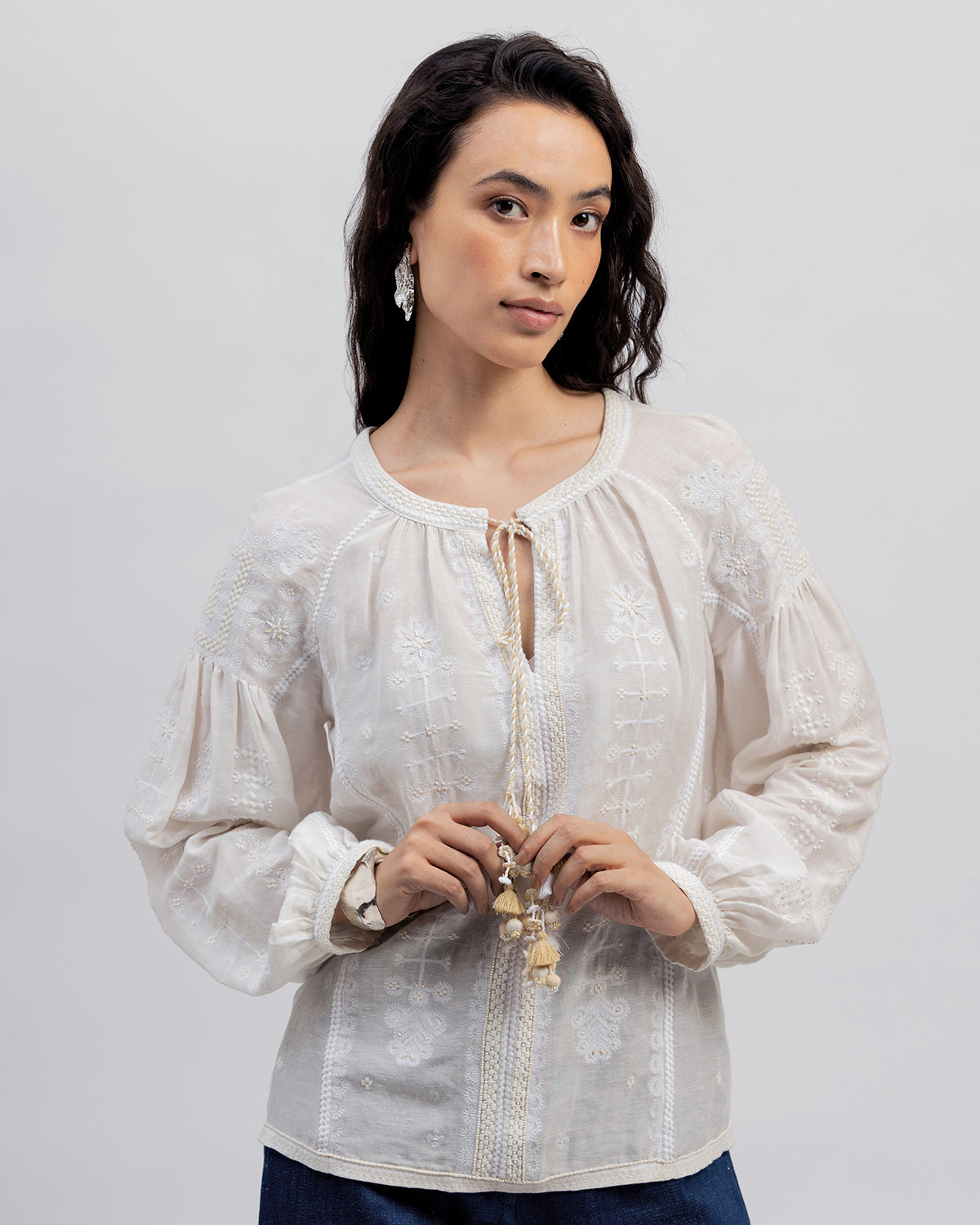 Eloise Embroidered Blouse