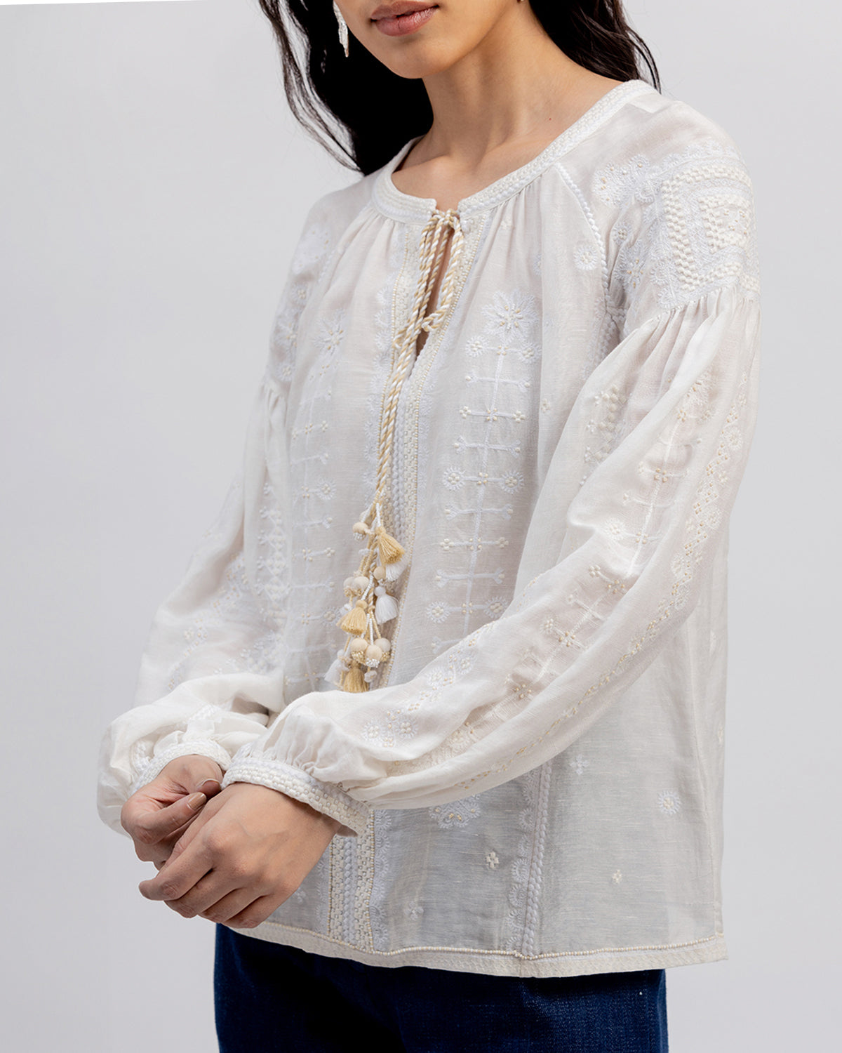 Eloise Embroidered Blouse